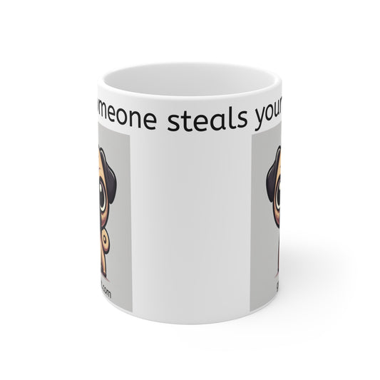 The Angry Pug! 🐾☕