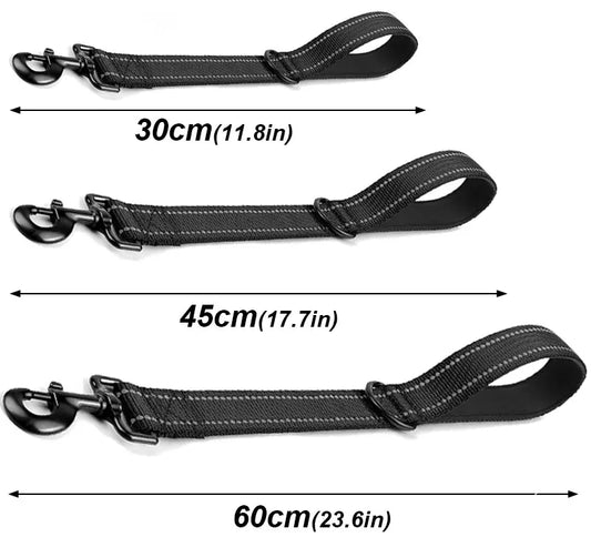Premium Reflective Short Dog Leash