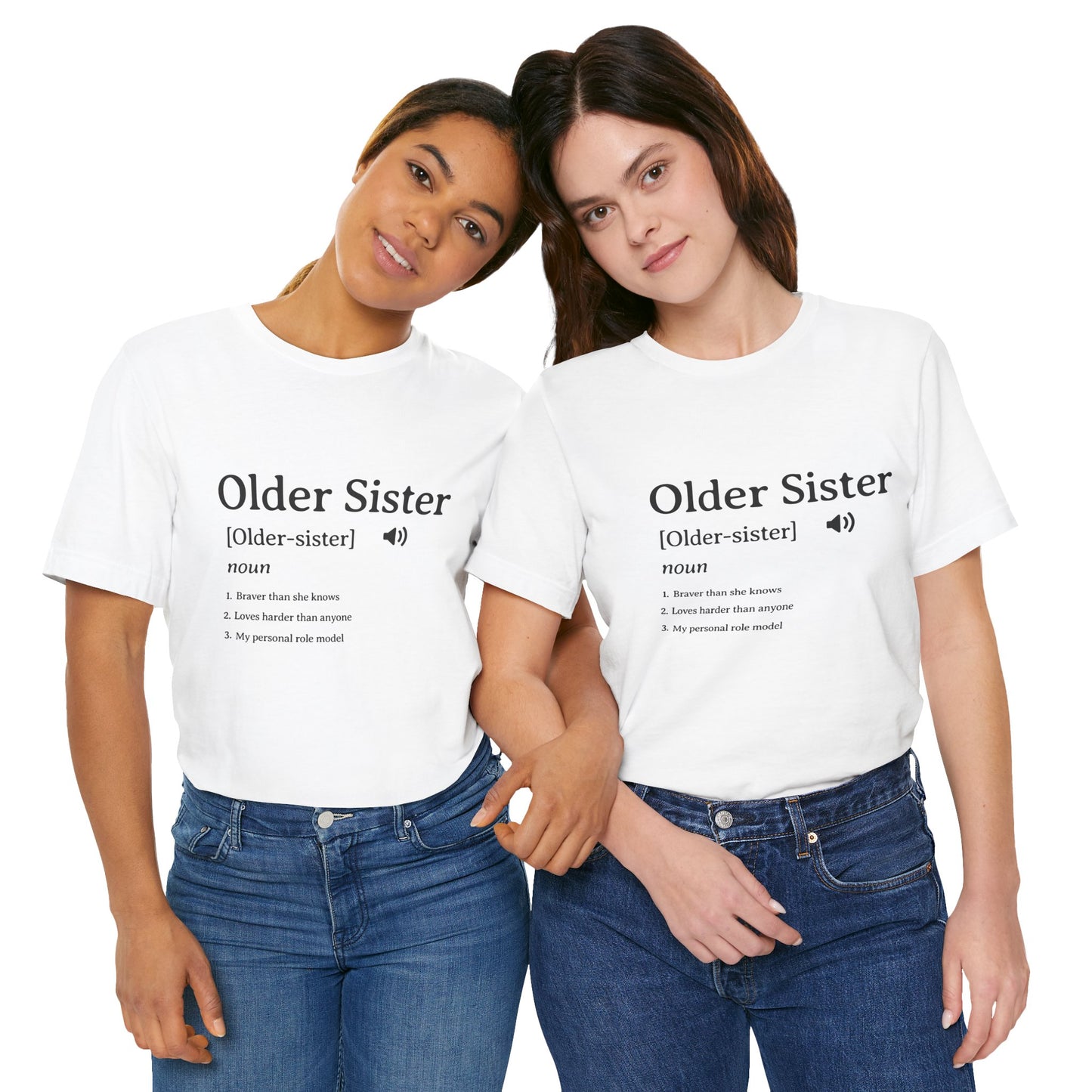 Older Sister Definition Tee — Funny Big Sister Gift Shirt