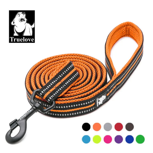 Reflective Double-Thick Dog Leash for Running & Training (Truelove)