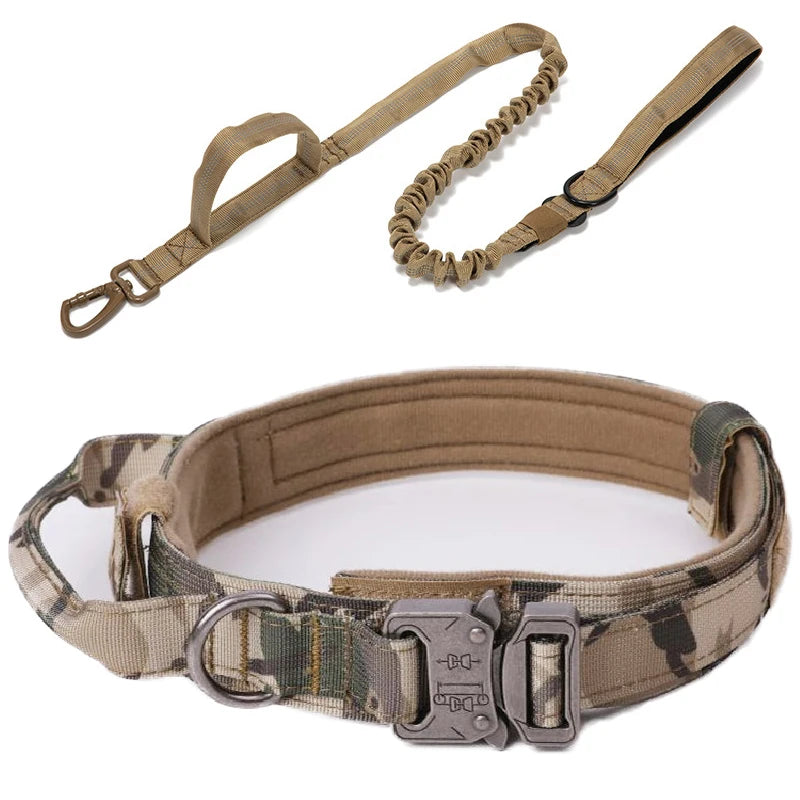 Durable Reflective Nylon Dog Collar & Leash Set