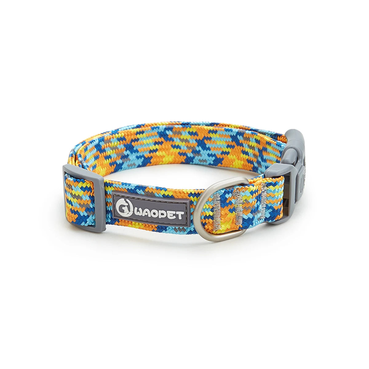 🐶 Adjustable Reflective Dog Collar – Durable & Breathable